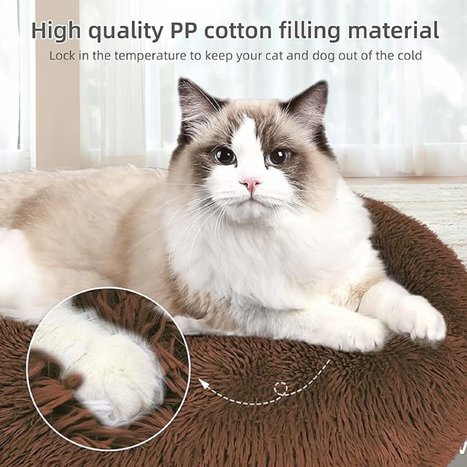 Cozy Comfortable Dog Bed Washable and Soft Mattress of Dog Bed for All Season Summer Winter Pet Bed - Image 3