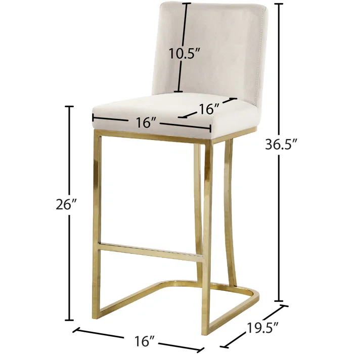 Allenvaley Swivel Upholstered 26'' Counter and Bar Stool - Image 3