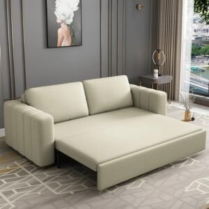 comfort for 3 Seater Double Foam Fold Out Sofa Cum Bed - Pre-assembled)