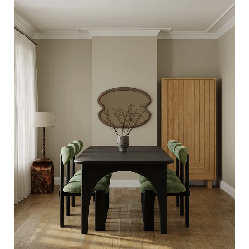 Sumi Teak Wood Multipurpose Storage Wardrobes & Dressers for Elegant Bedroom Storage Solution 2 Doors (Natural) - Image 2