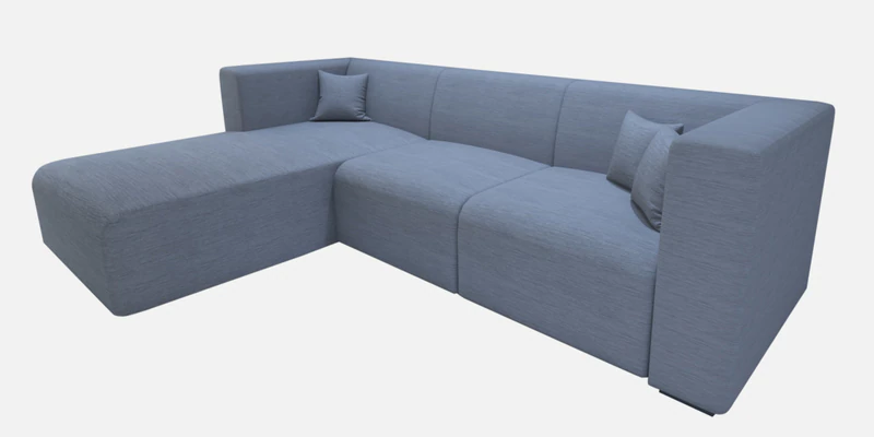 Bristol RHS Handmade Teak Wood 5 Seater Sectional Sofa Set ( Blue ) - Image 3