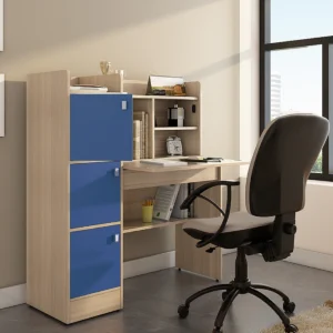 Kosmo Cora Handmade Scholar Study Office Computer Table Desk for Adults Kids Students (Drift Wood Finish)