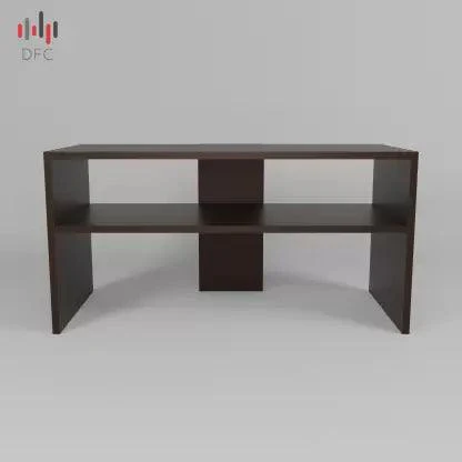 Modern Wenge Rectangular TV Entertainment Unit with Storage - Image 3