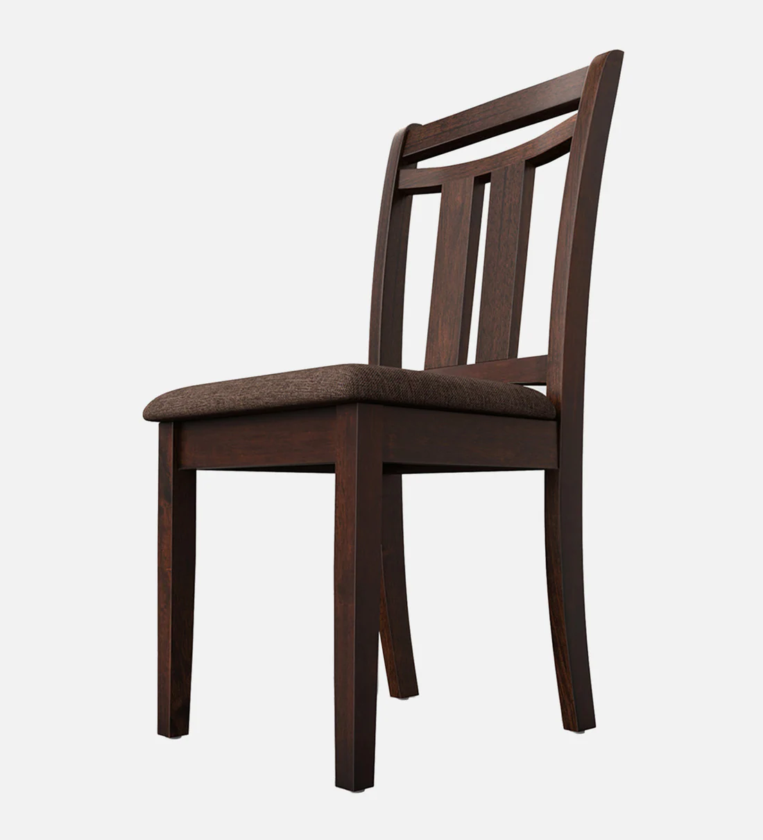 Pause Handmade Teak Wood Dining Chair Modern Design, Perfect for Dining Room or Kitchen (Walnut Finish) - Image 3