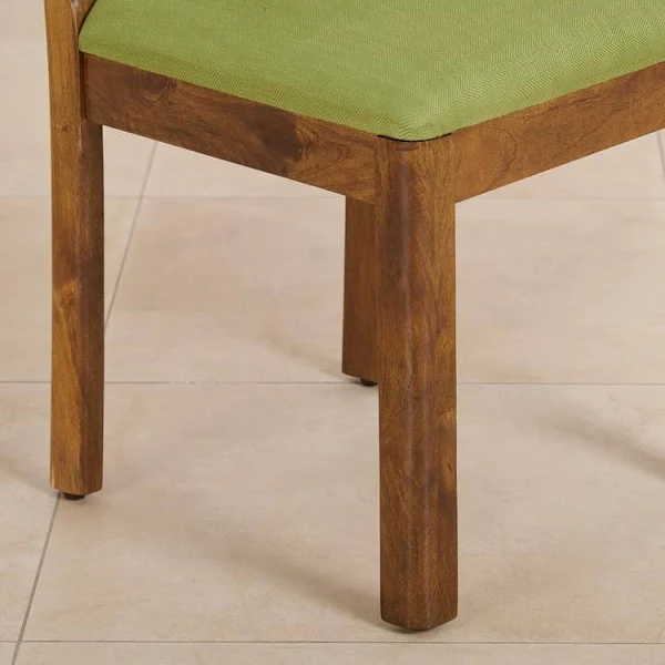 Olivia Handmade Teak Wood Dining Chair Modern Design for Dining Room or Kitchen ( Set of 2 ) - Image 3